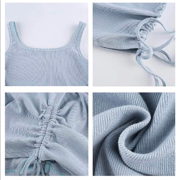 ★ Out of The Blue Ribbed Tank Top ★ - Picture 7 of 7